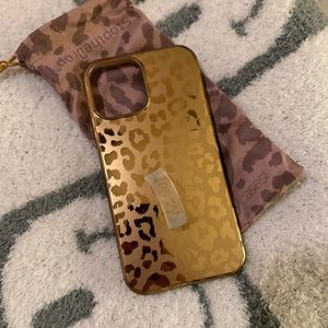 Gold leopard loopy case 12 pro max